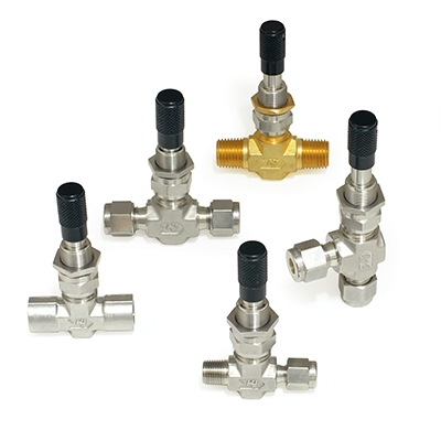 MT1 Series Hy-Lok Korea metering valve dùng để điều chỉnh lưu lượng chính xác trong hệ thống instrument và sampling công nghiệp