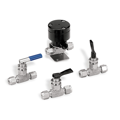 TG Series Hy-Lok Korea toggle valve cho hệ thống test và xả áp pilot plant trong công nghiệp