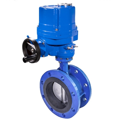 Van bướm mặt bích điều khiển điện HK60-EX-DF