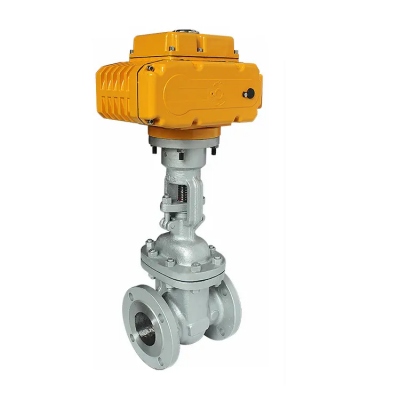 Van cổng mặt bích điều khiển điện bằng thép đúc WCB