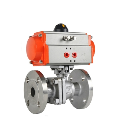 Van Bi Mặt Bích Khí Nén Dòng HK55-F