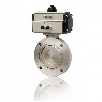 Van bướm chân không khí nén Inox HK59-D-K – VINVAL