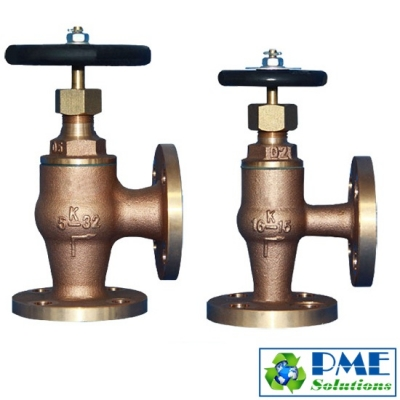 Van góc đồng 5K 16K | Bronze Angle Valve F7302 F7304 DN15–DN65